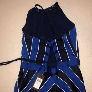 Black and blue long Guess dress size S